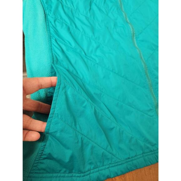 Columbia Quilted Fleece Zip Lightweight Jacket Base Layer Womens Size 3X (L) - Picture 3 of 5